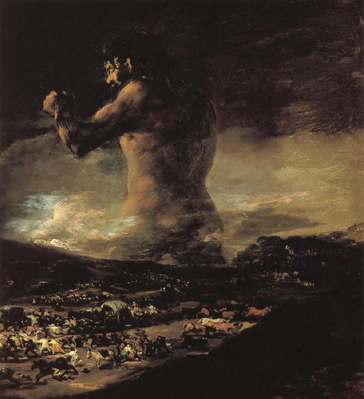 Francisco Goya The Colossus France oil painting art